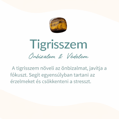 Hármas Védelem Karkötő – Tigrisszem, Sólyomszem & Bikaszem