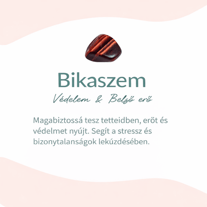 Hármas Védelem Karkötő – Tigrisszem, Sólyomszem & Bikaszem